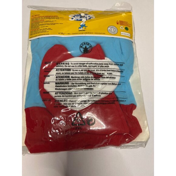 Smurfs Baby Costume Papa Smurf Size Infant 1-2 - Picture 7 of 7
